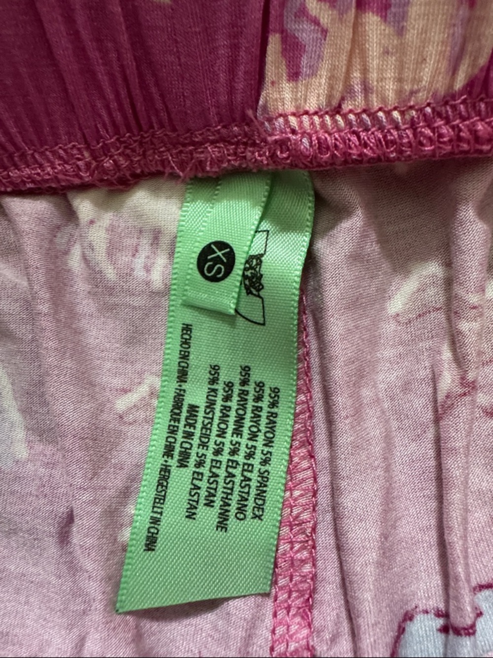 **NWT** Soft, Honeydew Intimates Hot Pink Horse-Print Athletic Lounge Shorts - Picture 2 of 7